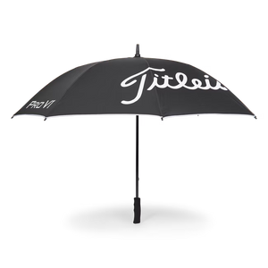 Titleist Tour Lightweight UV Umbrella Canopy Black & White 66"