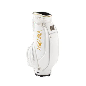 Beres Honma Aizu White Golf Cart Bag CB2132-Golf Tech