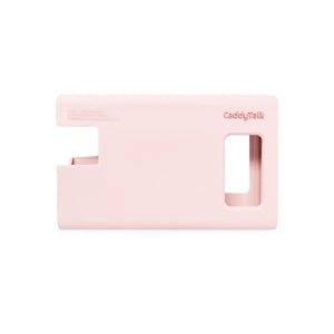 CaddyTalk CUBE Laser Rangefinder Silicone Case (Chalk Pink)-Golf Tech