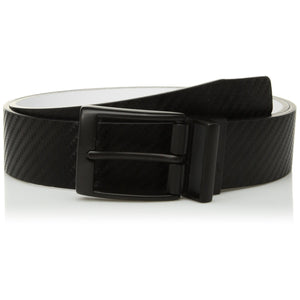 Nike Men's Carbon Fiber-Texture Reversible Belt-Golf Tech