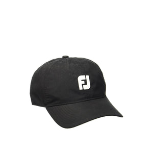 FootJoy DryJoys Tour Black Rain Cap, One Size-Golf Tech